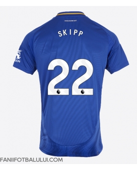 Leicester City Oliver Skipp #22 Tricou Fotbal Replică 2024-25 Barbati Acasa